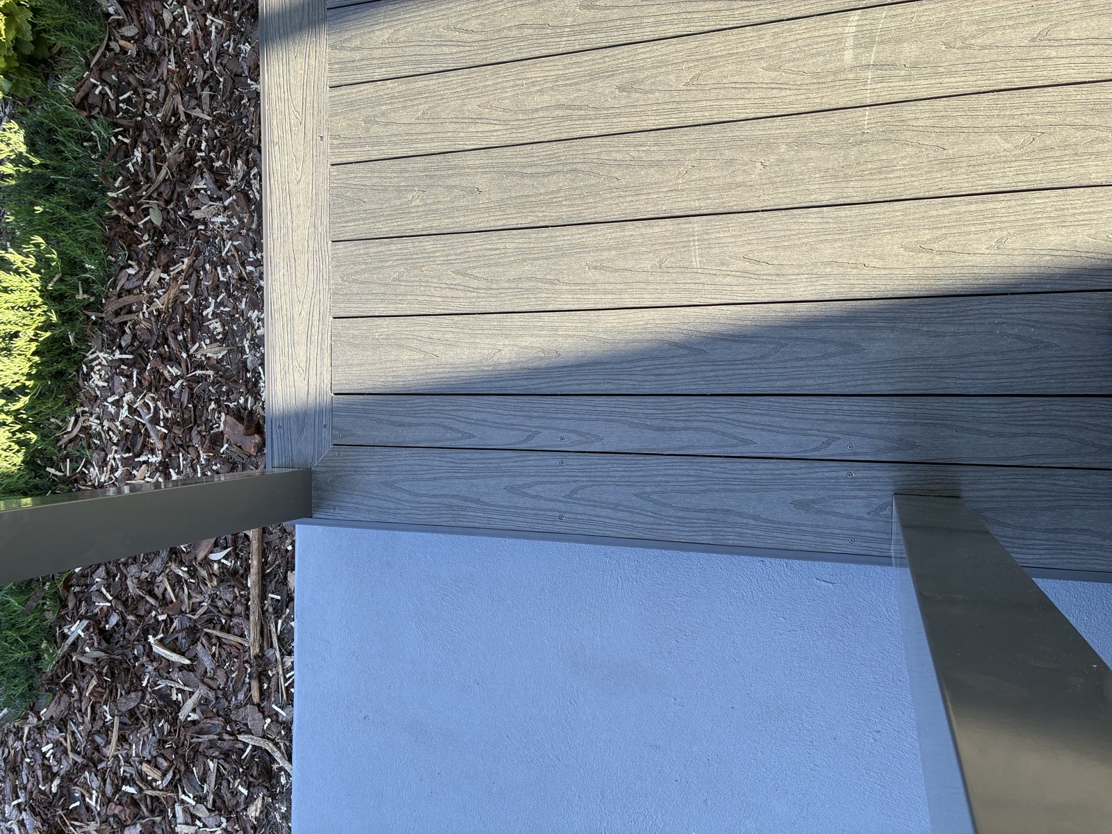 Composite decking boards close up by NPD Building Solutions